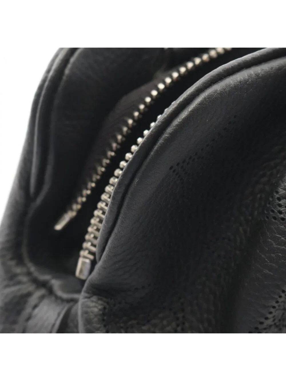 Louis Vuitton Shoulder Bag Scala Mini Mahina Noir Leather